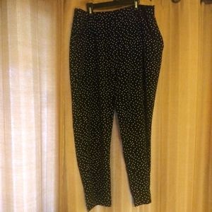 Polka Dot Slacks. EUC